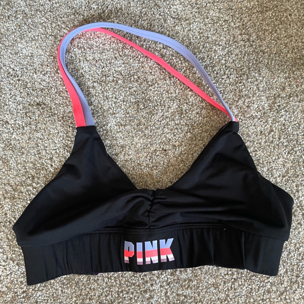 PINK Halterneck Sportsbra